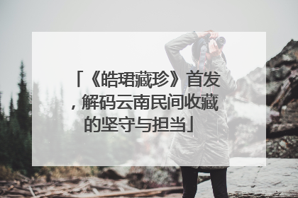 《皓珺藏珍》首发，解码云南民间收藏的坚守与担当