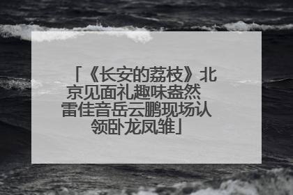 《长安的荔枝》北京见面礼趣味盎然 雷佳音岳云鹏现场认领卧龙凤雏