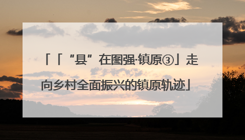 「“县”在图强·镇原③」走向乡村全面振兴的镇原轨迹