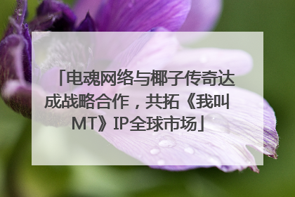 电魂网络与椰子传奇达成战略合作，共拓《我叫MT》IP全球市场