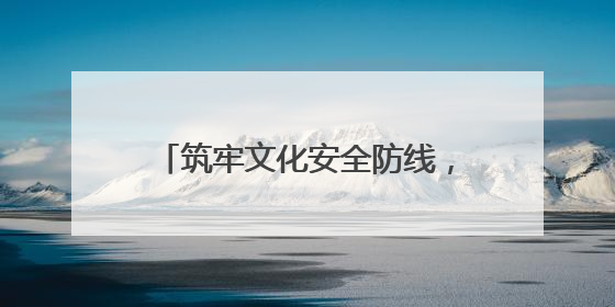 筑牢文化安全防线，护航青少年健康成长