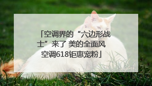 空调界的“六边形战士”来了 美的全面风空调618钜惠宠粉