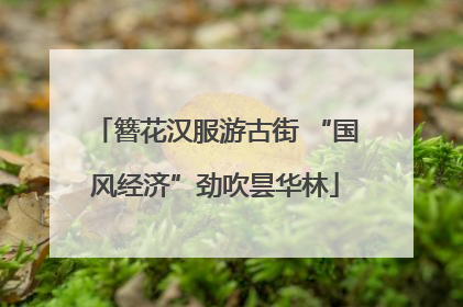 簪花汉服游古街 “国风经济”劲吹昙华林
