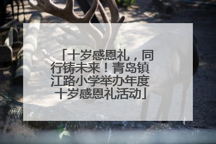 十岁感恩礼，同行铸未来！青岛镇江路小学举办年度十岁感恩礼活动