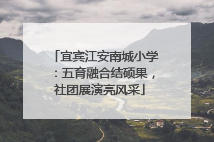 宜宾江安南城小学：五育融合结硕果，社团展演亮风采
