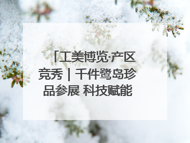 工美博览·产区竞秀｜千件鹭岛珍品参展 科技赋能智创未来