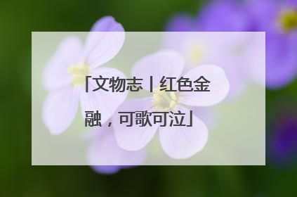 文物志丨红色金融，可歌可泣