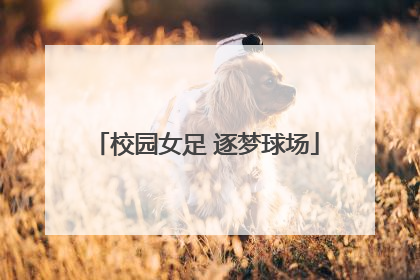 校园女足 逐梦球场