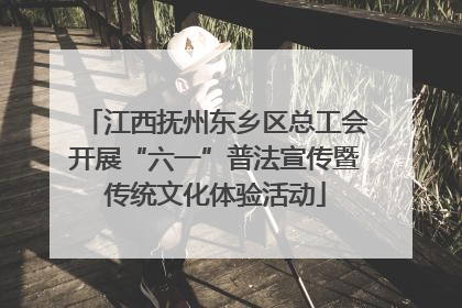 江西抚州东乡区总工会开展“六一”普法宣传暨传统文化体验活动