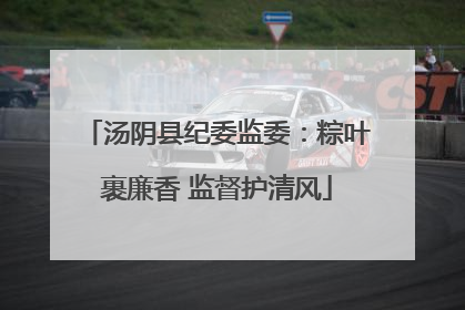 汤阴县纪委监委：粽叶裹廉香 监督护清风