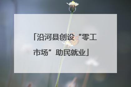 沿河县创设“零工市场”助民就业