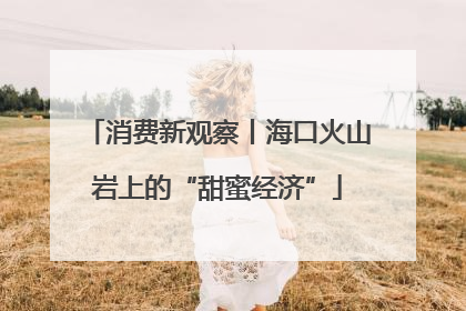 消费新观察丨海口火山岩上的“甜蜜经济”