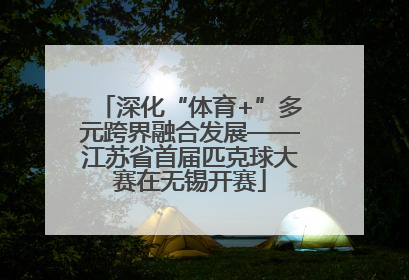 深化“体育+”多元跨界融合发展——江苏省首届匹克球大赛在无锡开赛