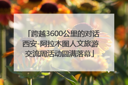 跨越3600公里的对话 西安-阿拉木图人文旅游交流周活动圆满落幕