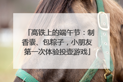 高铁上的端午节：制香囊、包粽子，小朋友第一次体验投壶游戏